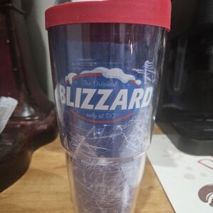 TERVIS Blizzard Tumbler with Red Lid